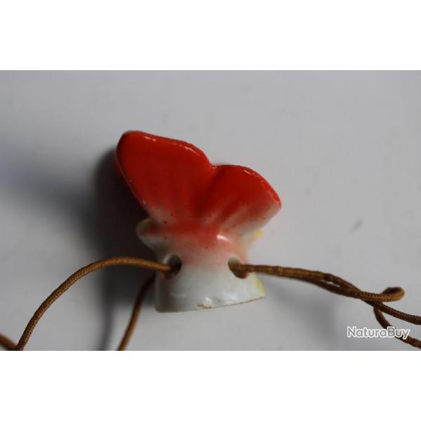 Pare gouttes porcelaine pour thire Papillon th