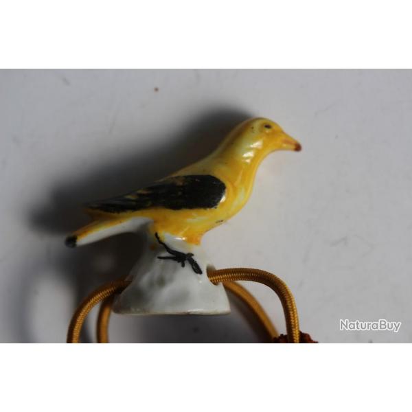 Pare gouttes porcelaine pour thire Oiseau th