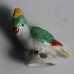 Pare gouttes porcelaine pour théière Oiseau perroquet thé