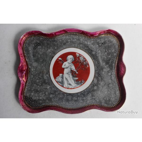 Vide poche porcelaine maille Enfant musicien