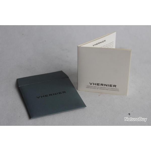 VHERNIER Garantie pour bijoux