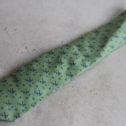 HERMÈS cravate soie 7933 MA