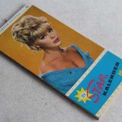 Calendrier Cartes postales ISV Star Kalender 1967 Bardot Presley Pin-up