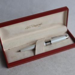 S. T. DUPONT Stylo bille D Link blanc nacré