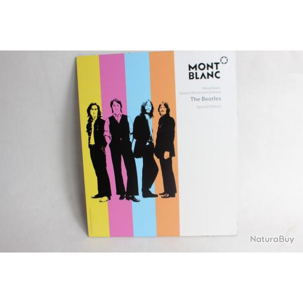 MONTBLANC Publicit stylo The Beatles Special Edition 2017