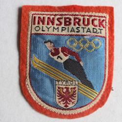 Écusson Jeux Olympiques Innsbruck hiver 1964 Tyrol Autriche