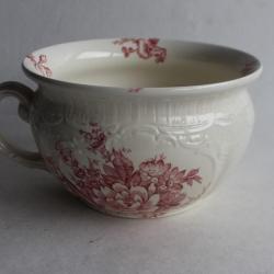 Pot de chambre ancien faïence