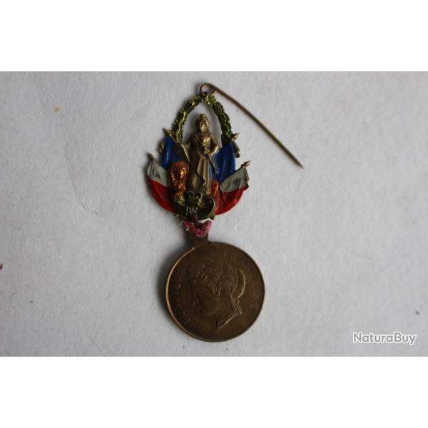 Mdaille cole Edmonton Middlesex Angleterre 1948-49