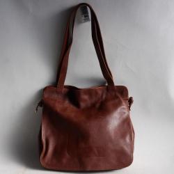 LANCEL Sac à main cuir marron