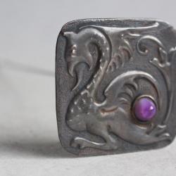 Épingle à chapeau Dragon Art nouveau