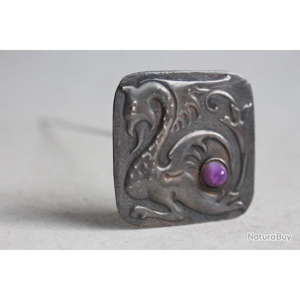 pingle  chapeau Dragon Art nouveau