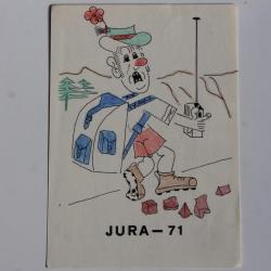 Carte postale QSL Radio Amateur Suisse Jura 71