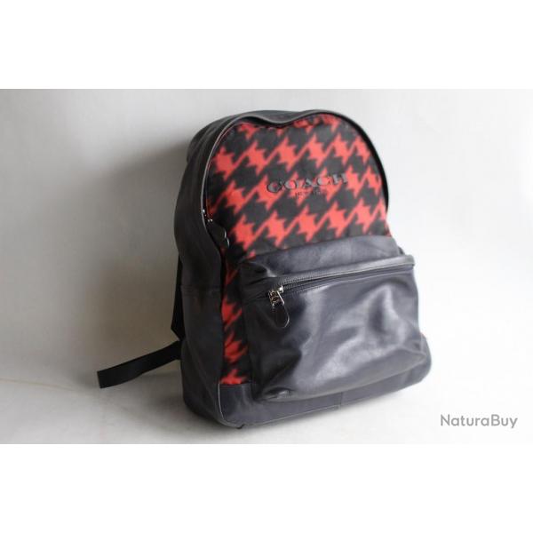 COACH New York Sac  dos cuir