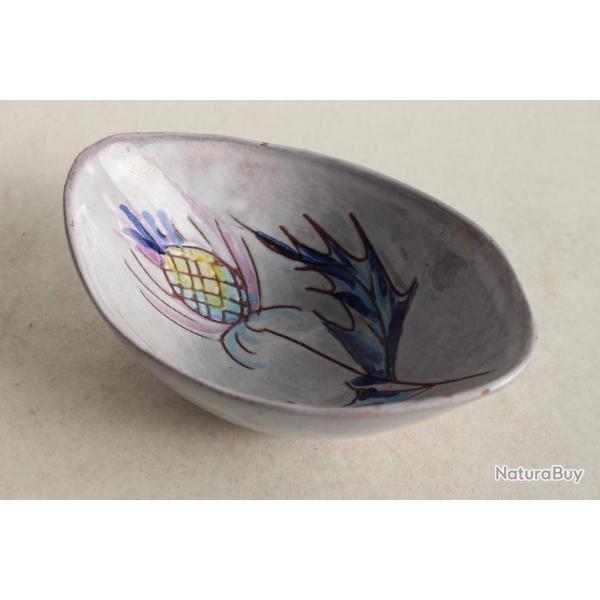 Coupe cramique Fleur Chardon Chamonix