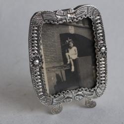 Porte photo argent