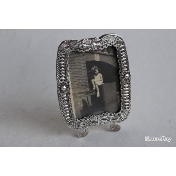 Porte photo argent