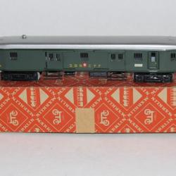 MARKLIN HO Fourgon à bagages 348/4 Chemins de fer suisses Train