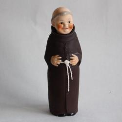 Bouteille moine porcelaine W. GOEBEL Allemagne 1956