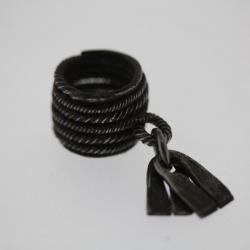 Ancienne baguer fer Bijoux Art populaire