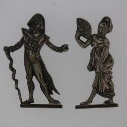 Personnages révolutionnaires argent