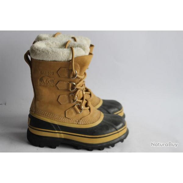 Bottes de neige SOREL Youth Caribou beige impermables Aprs ski T36