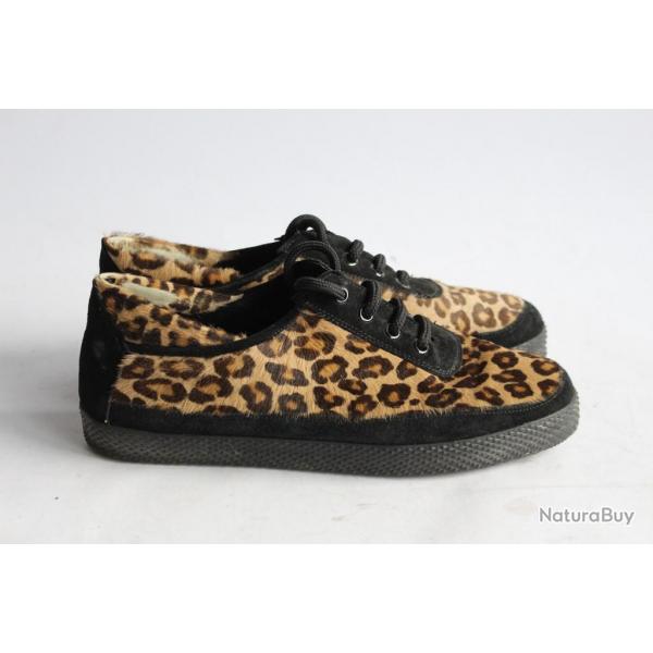 STUART WEITZMAN Baskets Lopard Chaussures T39