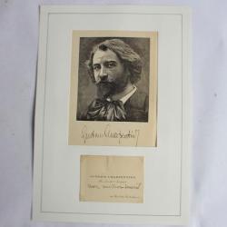 Autographe compositeur Gustave Charpentier (1860 - 1956) Musique