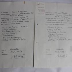 Factures et certificats Tableaux Vincent BRETON artiste peintre