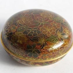 Boite émaux cloisonnés