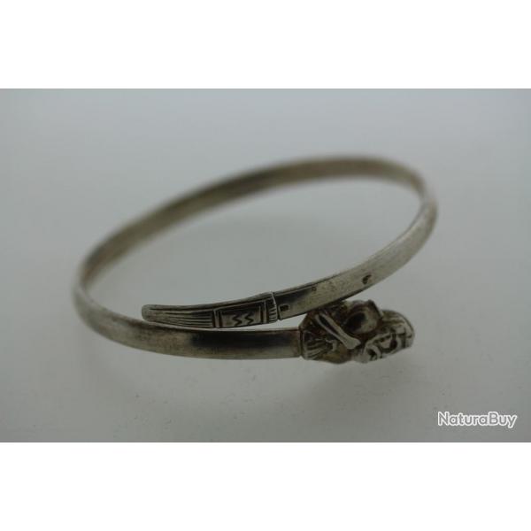 Bracelet jonc argent bijoux