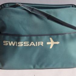 SWISSAIR Sac bandoulière compagnie aérienne vintage