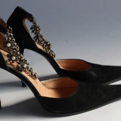 LES TROPÉZIENNES couture Sandales à talon chaussure femme