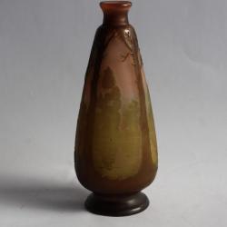 Émile GALLÉ Vase verre multicouche Art nouveau