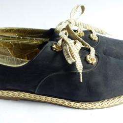 BALLY Jallut chaussure sneaker femme bleu marine T38.5