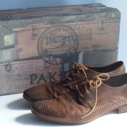 Chaussures à lacets homme PAKROS Igor cuir marron T42