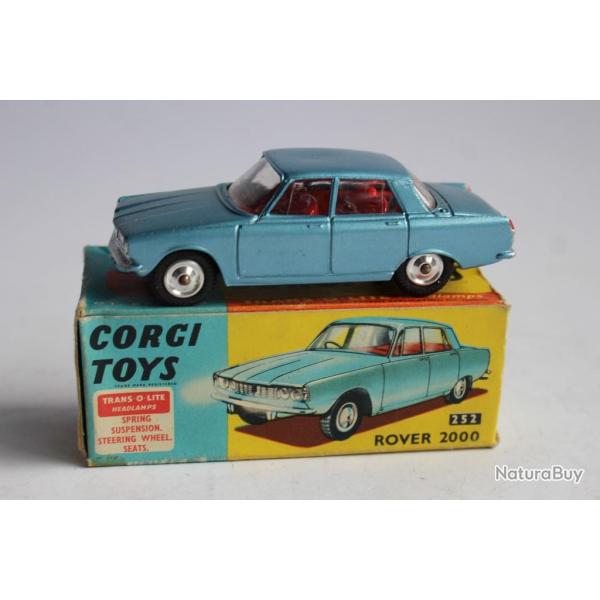 CORGI TOYS 252 Voiture Rover 2000 bleu Jouet