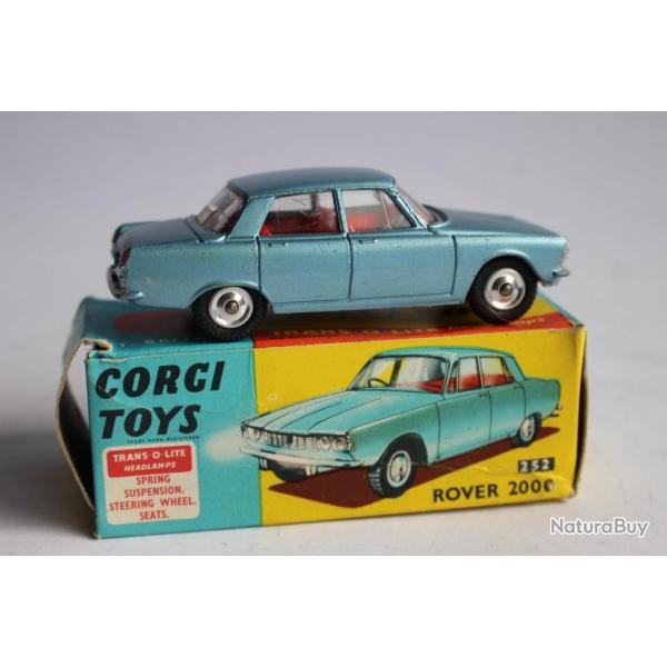 CORGI TOYS 252 Voiture Rover 2000 bleu Jouet