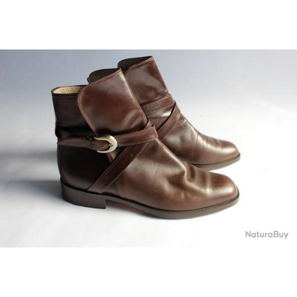 BALLY bottines modle femme en cuir T39.5