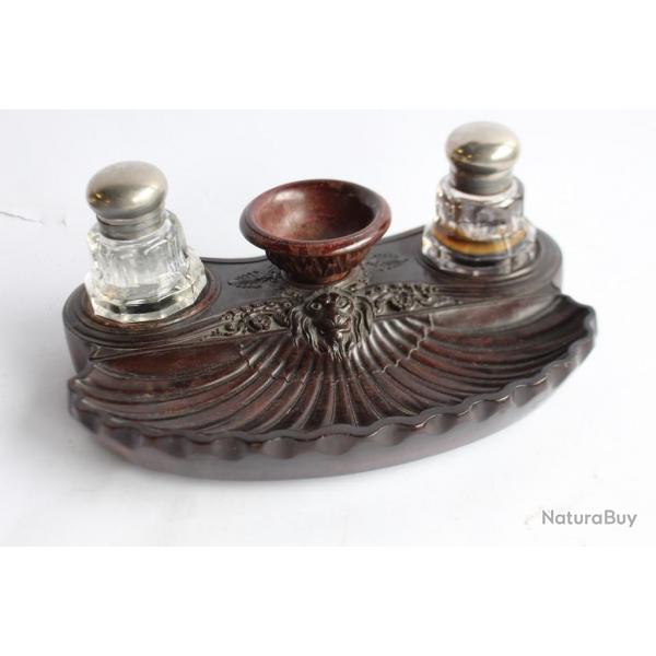 Encrier gutta-percha Napolon III