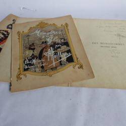 A.GUILLAUME Dédicaces autographes H.SIMONIS EMPIS