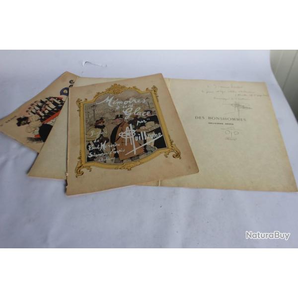 A.GUILLAUME Ddicaces autographes H.SIMONIS EMPIS