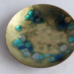 Vide poche en cuivre émaillé A. GAGNON QUEBEC