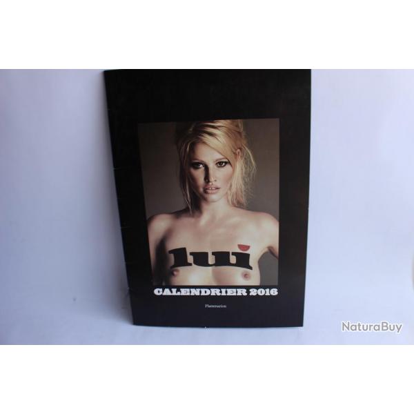 Calendrier Lui 2016 Luigi Iango Photographies rotiques
