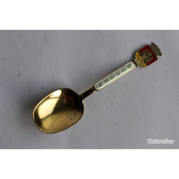 Cuillre souvenir BERGEN argent vermeil mail