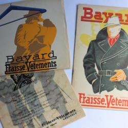 Catalogues publicitaires 1938 Magasins BAYARD Grenoble vêtements