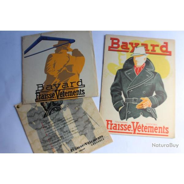 Catalogues publicitaires 1938 Magasins BAYARD Grenoble vtements