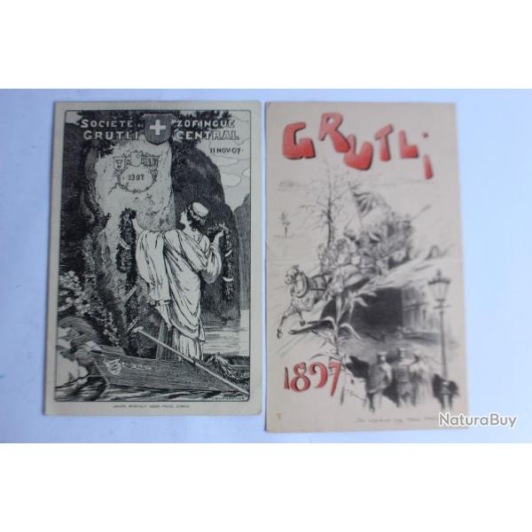 Programme Socit tudiants Zofingue Grutli 1907 1897 Suisse