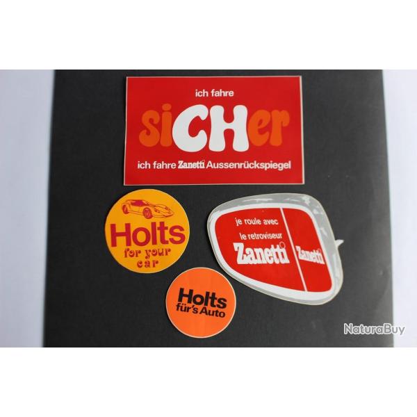 Autocollants accessoires automobiles Holts Zanetti