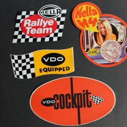 Autocollants accessoires automobiles VDO (Continental) Hella