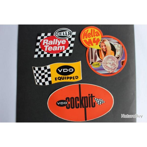 Autocollants accessoires automobiles VDO (Continental) Hella